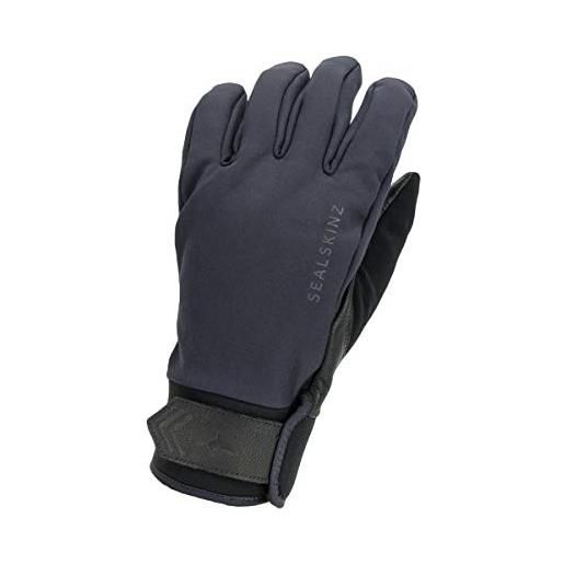Sealskinz waterproof all weather insulated guante, unisex, negro, l