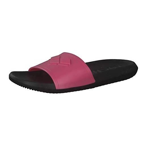 Arena mario, footwear unisex adulto, pink-black-black, 42
