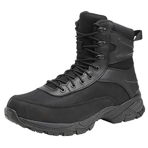 Brandit tactical next generation boots, stivali militari unisex-adulto, nero, 44 eu