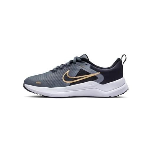 Nike downshifter 12, sneaker, grey fog grey fog flat pewter, 38 eu