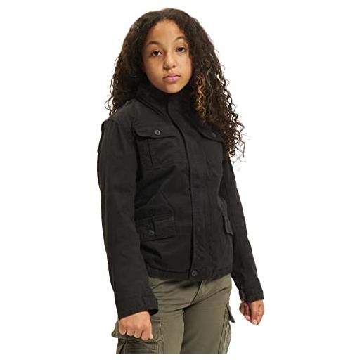 Brandit kids britannia jacket giacca, olive, 170 unisex-adulto