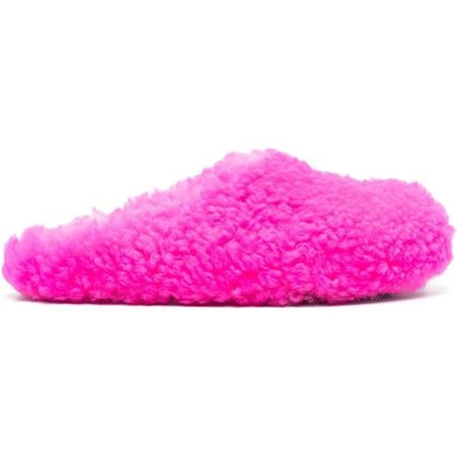 Marni slippers fussbet sabot - rosa
