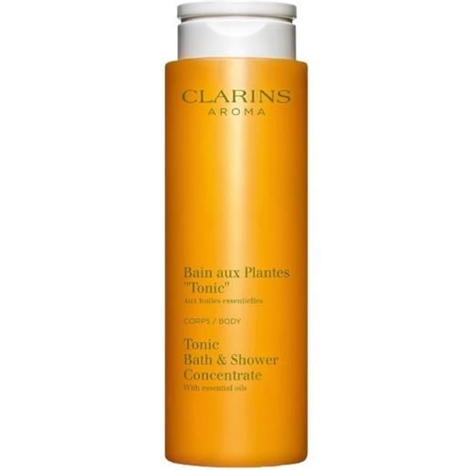 CLARINS bain aux plantes tonic - gel doccia tonificante 200 ml