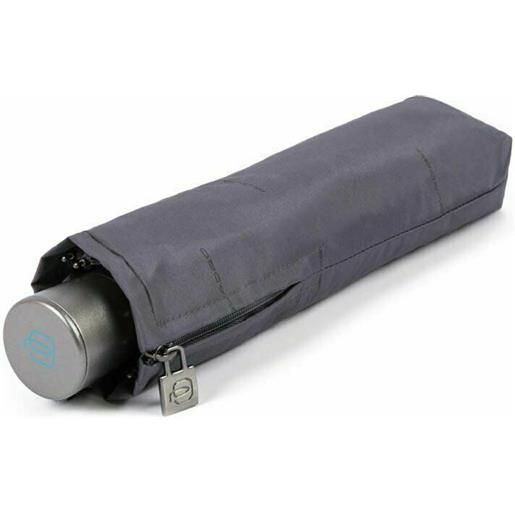 Piquadro stationery ombrello pieghevole automatico grigio