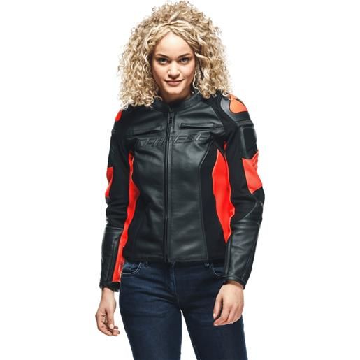 DAINESE racing 4 lady leather jacket giacca moto donna