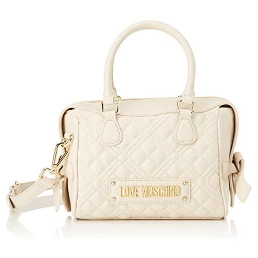 Love Moschino JC4408PP0FKQ0, Borsa a Mano, Donna, Marrone, Taglia unica :  : Moda