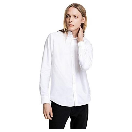 GANT reg oxford shirt bd, camicia uomo, bianco ( white ), xxl