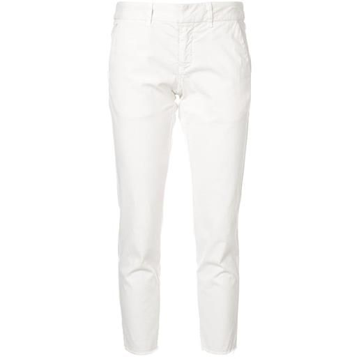 Nili Lotan pantaloni skinny crop - bianco