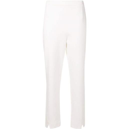 Alcaçuz pantaloni skinny crop - bianco
