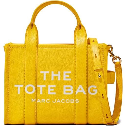 Marc Jacobs borsa the leather tote piccola - giallo