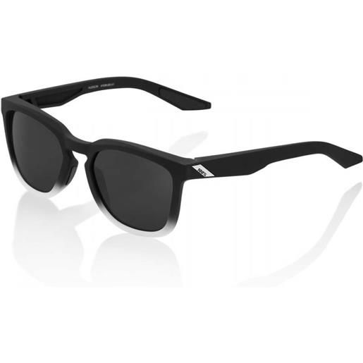 100percent hudson sunglasses nero white black mirror/cat3