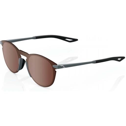 100percent legere round sunglasses oro hiper crimson mirror/cat3