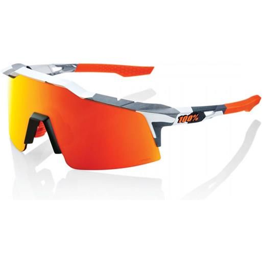 100percent speedcraft sl sunglasses trasparente hiper red multilayer mirror/cat3