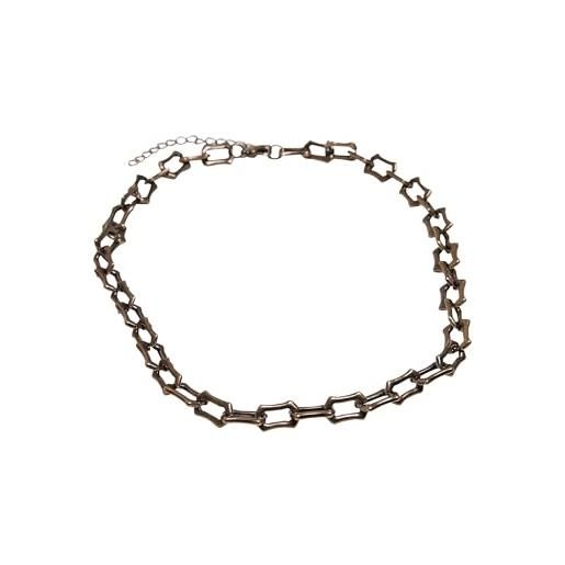Urban Classics chunky chain necklace, collana, unisex - adulto, oro (antiquebrass), taglia unica