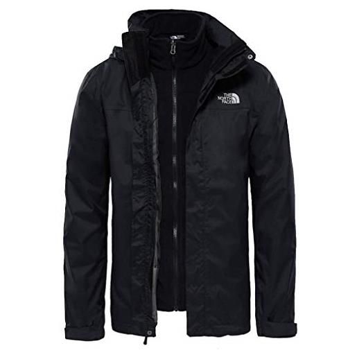 The North Face giacca evolve ii triclimate, uomo, tnf black, l