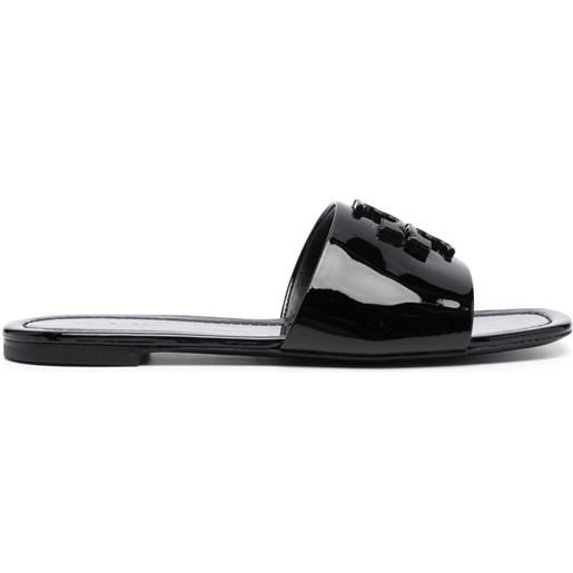 Tory Burch sandali slides eleanor - nero