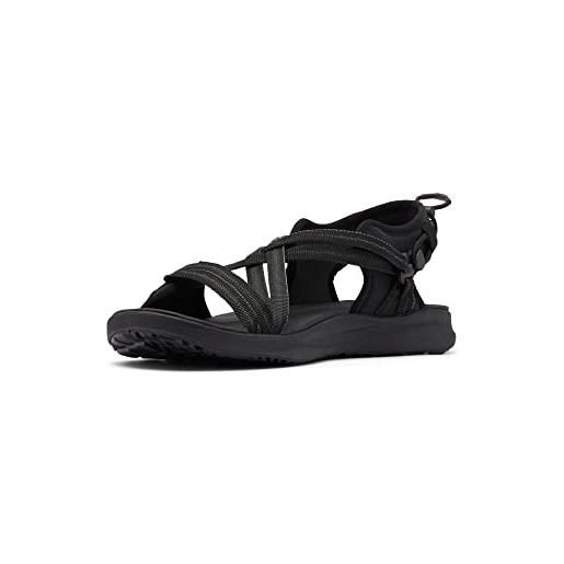 Columbia Columbia sandal sandali da trekking da donna, nero (black x ti grey steel), 39 eu