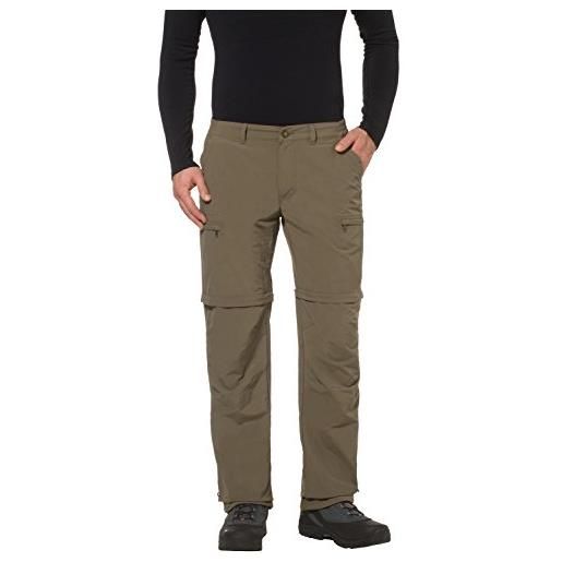 VAUDE herren hose farley zo 03869 pantaloni da uomo, colore verde (tarn), 46/xs