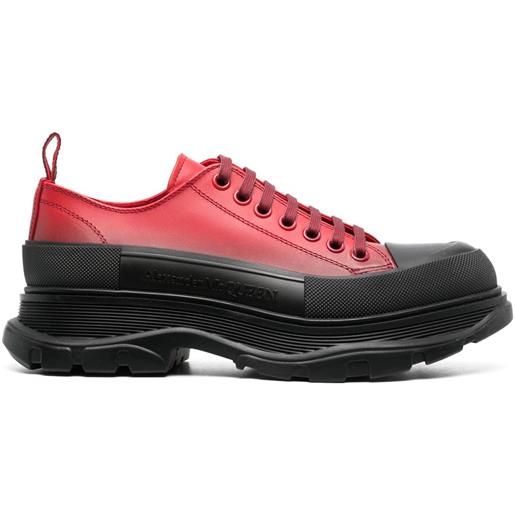 Alexander McQueen sneakers con inserti - rosso