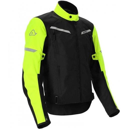 ACERBIS - giacca ACERBIS - giacca x-street nero / giallo fluo