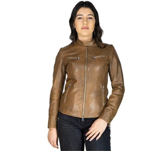 Leather Trend vanessa - giacca donna cuoio in vera pelle