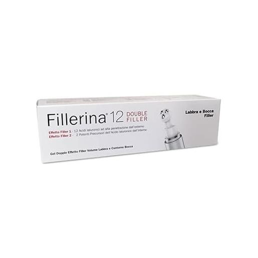 Labo fillerina 12 double filler gel labbra e bocca rivitalizzante rimpolpante antiage grado 3