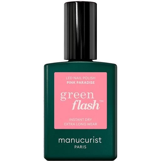 Manucurist green flash - smalto semipermanente 15ml smalto effetto gel pink paradise