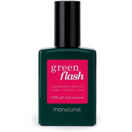 Manucurist green flash - smalto semipermanente 15ml smalto effetto gel peonie