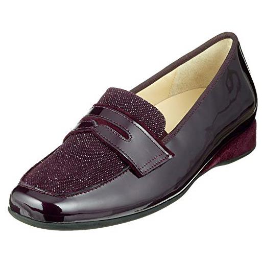 Hassia petra, weite g, ballerine donna, grigio (antrazit 6200), 38 eu