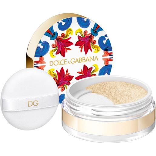 Dolce & Gabbana solar glow translucent loose setting powder 02 - sand