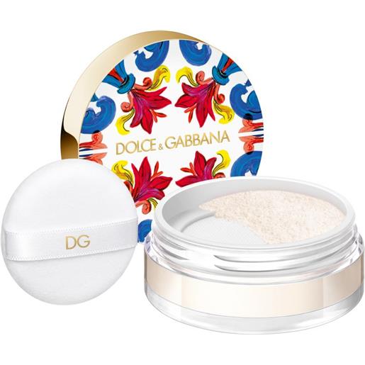 Dolce & Gabbana solar glow translucent loose setting powder 01 - crystal