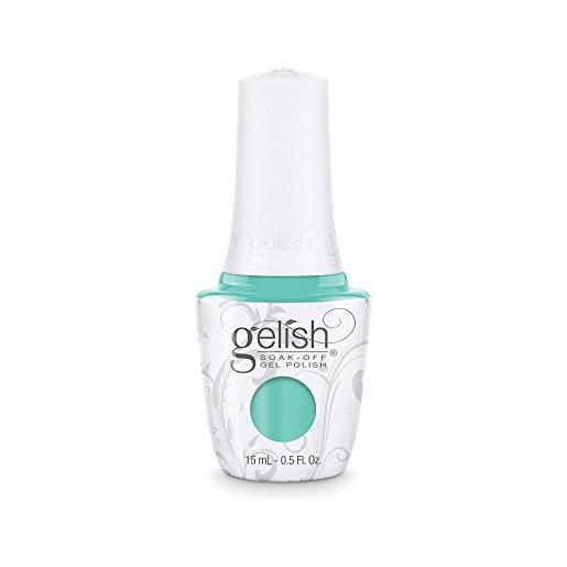 Gelish 15ml - royal tempt - ruffle those feathers - teal crème