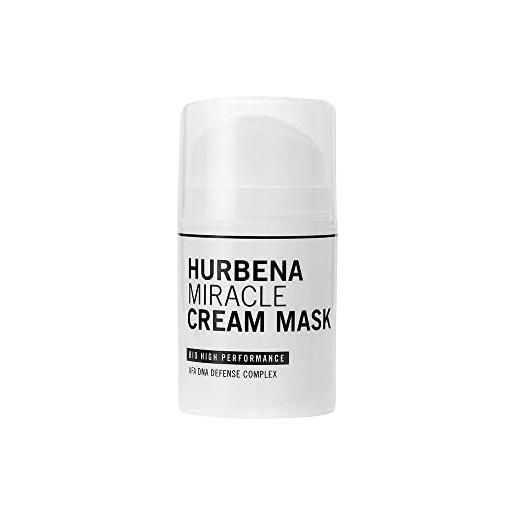 Liquidflora hurbena miracle cream mask crema maschera viso e collo con dna defense complex bio 50 ml