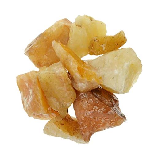 Blessfull Healing 1/2 (mezza) libbra bulk pietre grezze di avventurina gialla naturale cristalli lucidati per cristalli curativi, meditazione