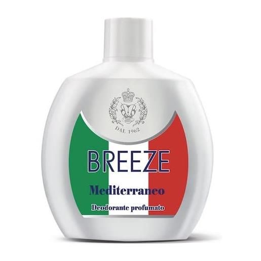 Breeze set 6 deodorante squeeze mediterraneo 100 ml. Cura del corpo