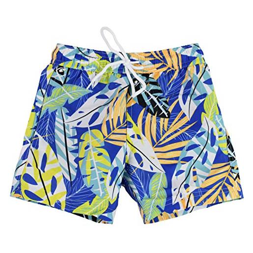 Splash About boys swim shorts, soaked-costume da bagno per ragazzi, paradiso della giungla, 8-9 anni