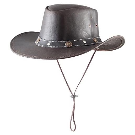 Pfiff cappello cowboy texas, marrone (braun), l