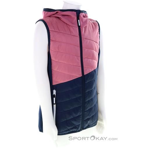 CMP hybrid vest fix hood bambini gilet outdoor