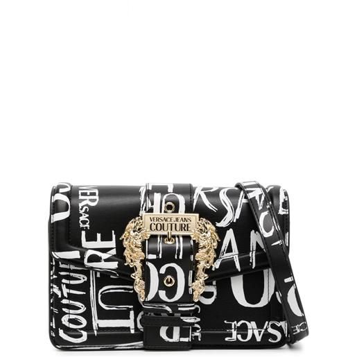 Versace Jeans Couture borsa a spalla con stampa - nero