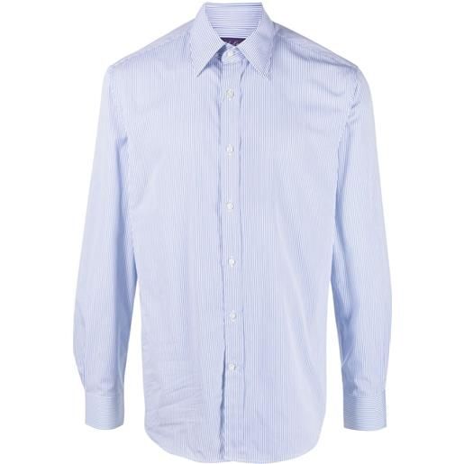 Ralph Lauren Purple Label camicia a righe - blu