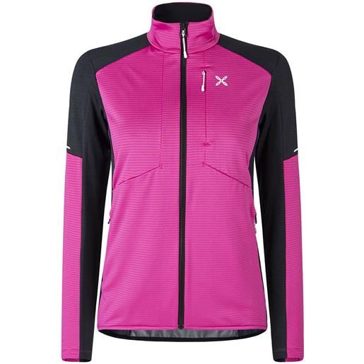 Montura rock rose full zip fleece rosa xs donna