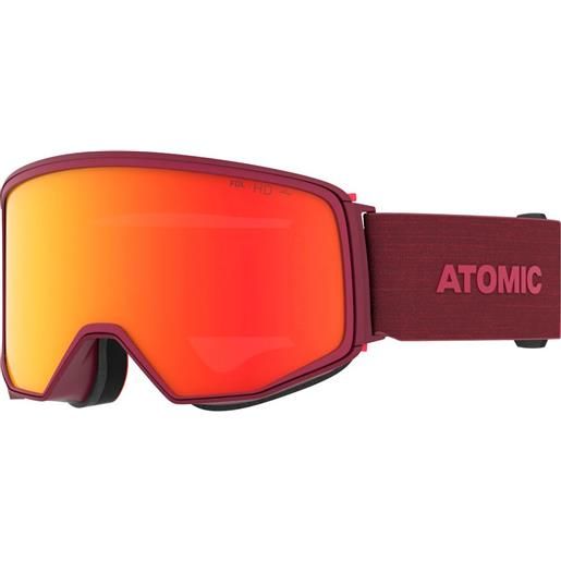 Atomic four q hd ski goggles rosso red/cat2-3