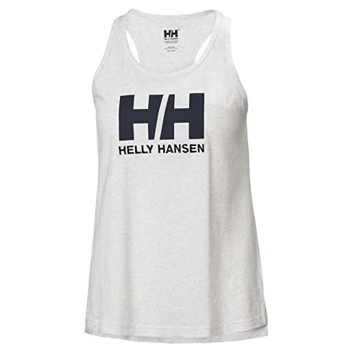 Helly Hansen maglietta da donna con logo ascellare, donna, maglia ascellare, 33838, blu, xs