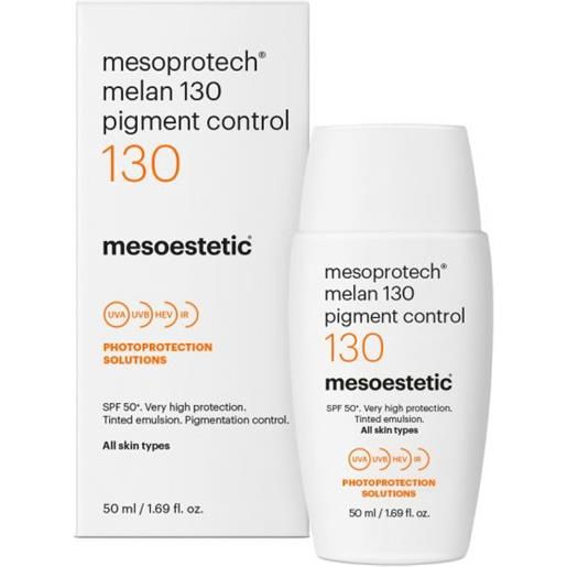 MESOESTETIC mesoprotech® melan 130 pigment control crema solare colorata a protezione molto alta 50ml