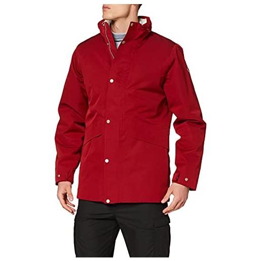 Craghoppers axel, giacca impermeabile uomo, rosso firth, 2x-large