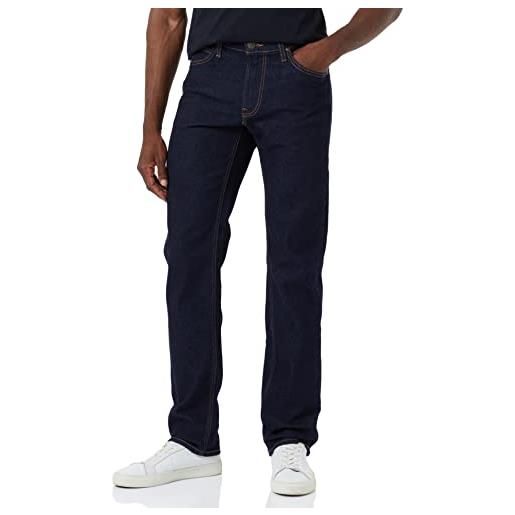 Lee daren zip fly jeans, nero (clean black), 34w / 36l uomo