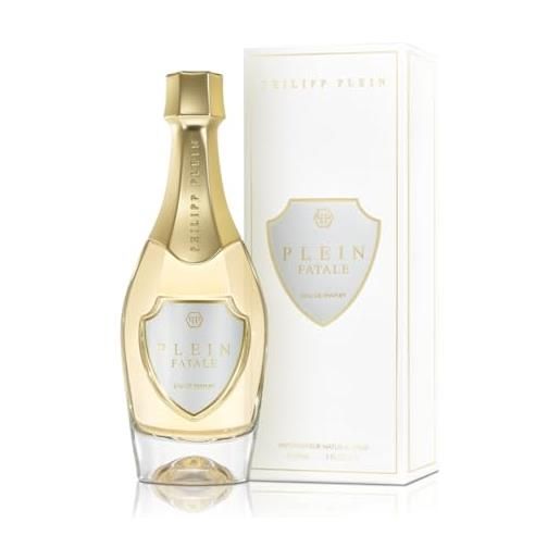 Philipp Plein - eau de parfum plein fatale 90 ml - profumo donna - note floreali gourmand - una celebrazione della femminilità e sensualità - elegante flacone in vetro trasparente
