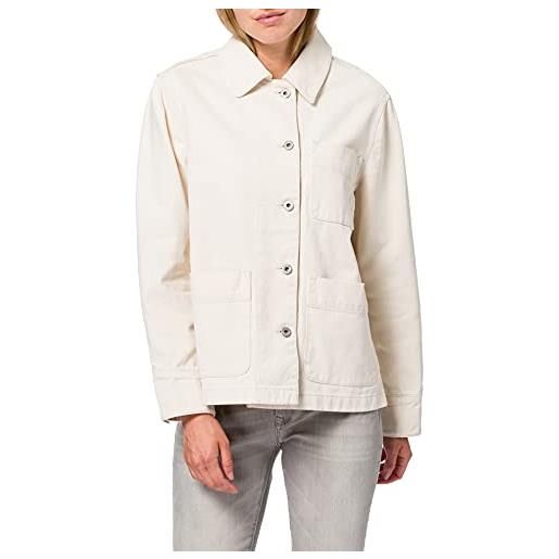GANT d1. Cotton shirt jacket, donna, avorio ( eggshell ), xl regular