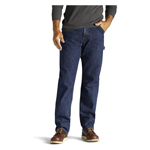 Lee carpentere jeans, fonte, 32w / 29l uomo