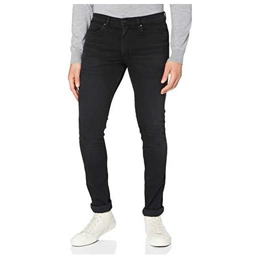 HUGO hugo 734 jeans skinny, uomo, nero(carbone 010), 34w/30l
